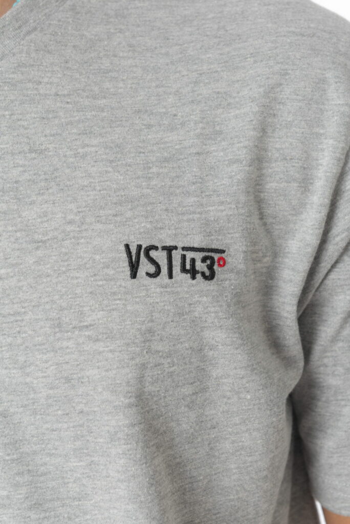 Tee-Shirt Africus Col V, coloris Gris