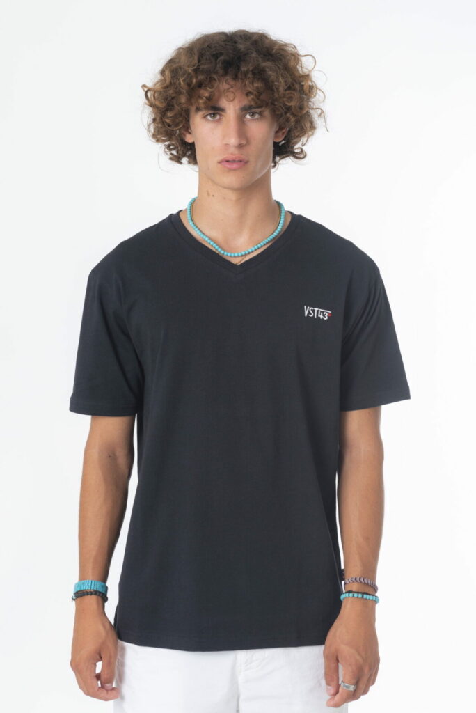 Tee-Shirt Africus Col V, coloris Noir