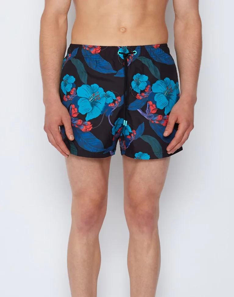 Short de bain Imprimé - Black