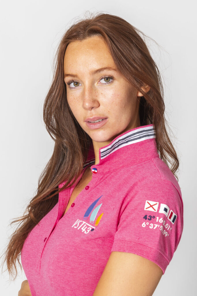 Robe Aiglun, coloris Pink Flambe