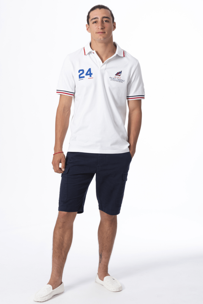 Polo 24, coloris White