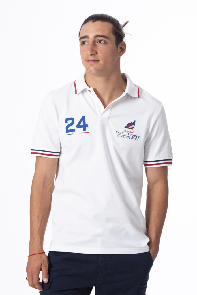 Polo 24, coloris White