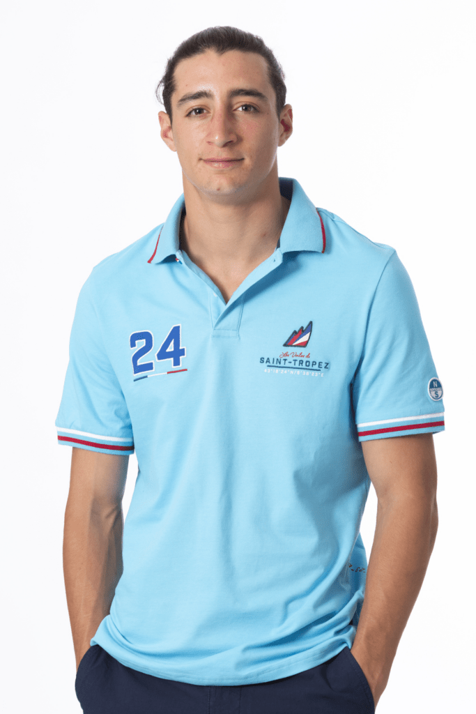Polo 24, coloris Acquarius