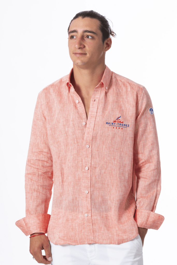 Chemise Lin 24, coloris Calypso Coral