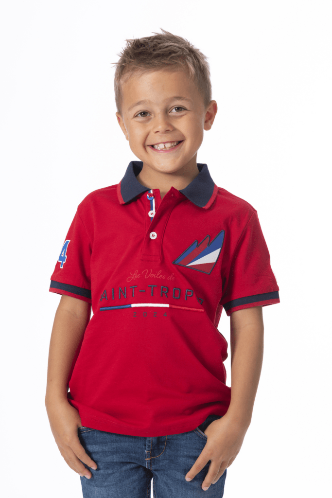 Polo Signature Kids 24, coloris Red