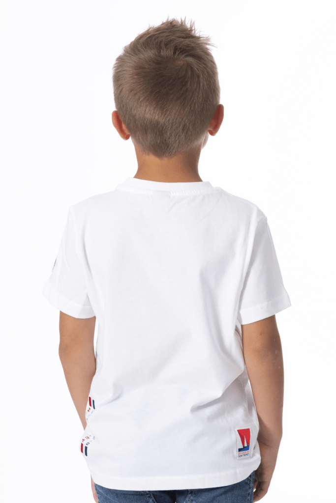 T-Shirt Signature Kids 24, coloris White