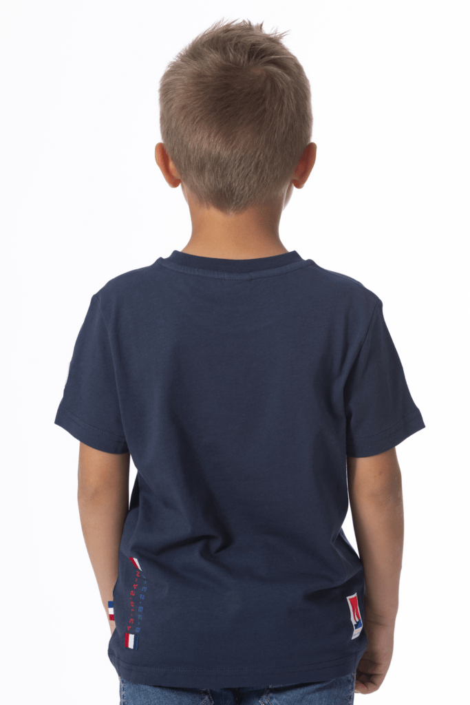T-Shirt Signature Kids 24, coloris Navy Blue
