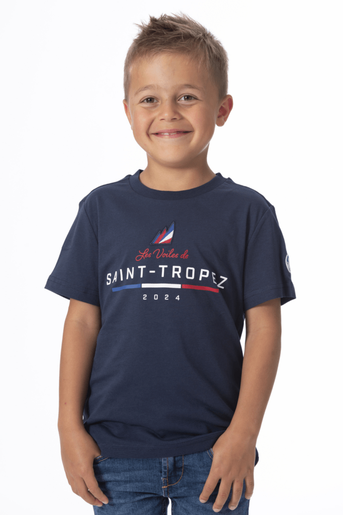 T-Shirt Signature Kids 24, coloris Navy Blue