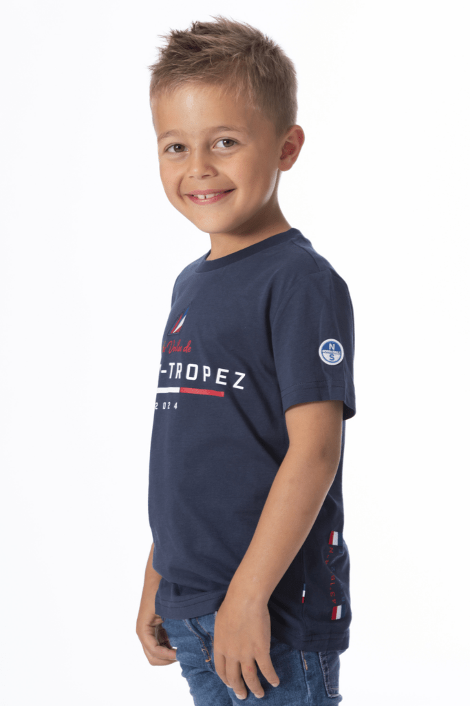 T-Shirt Signature Kids 24, coloris Navy Blue