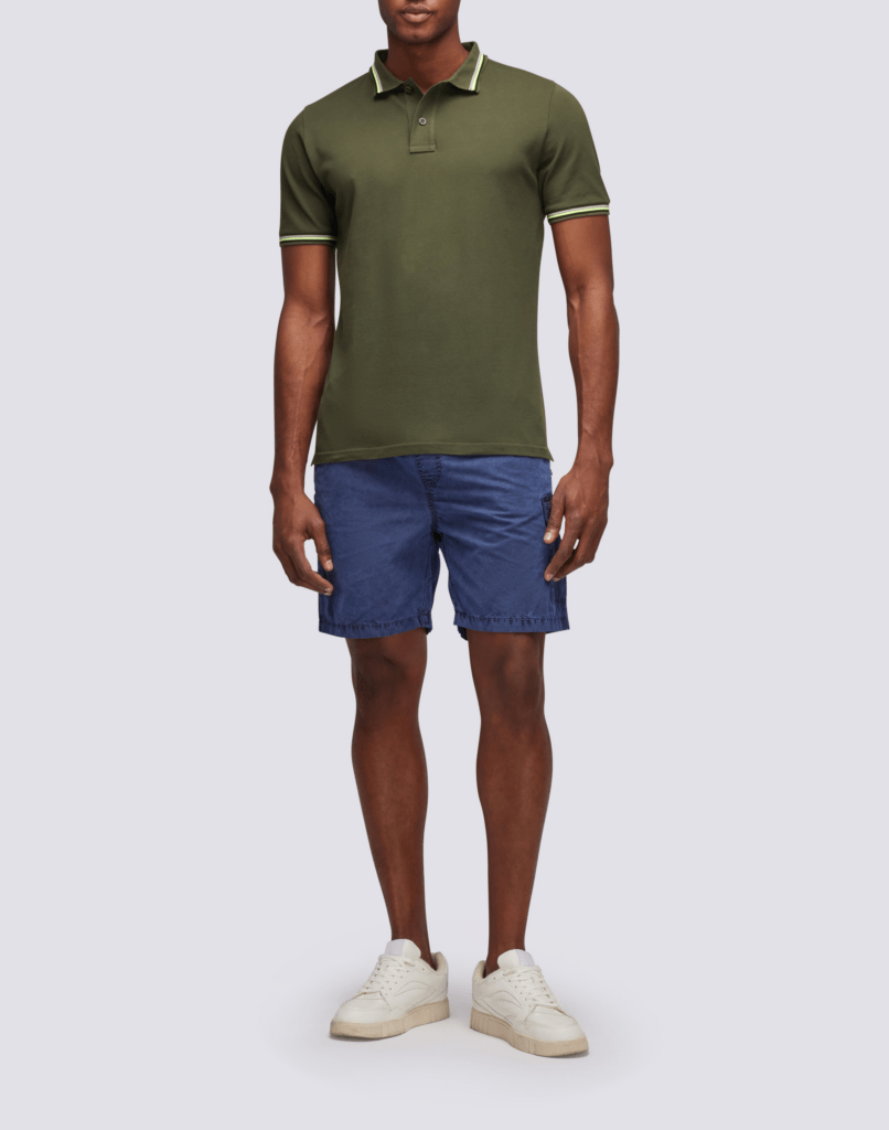 Brice Polo, coloris Dark Ar Green 08