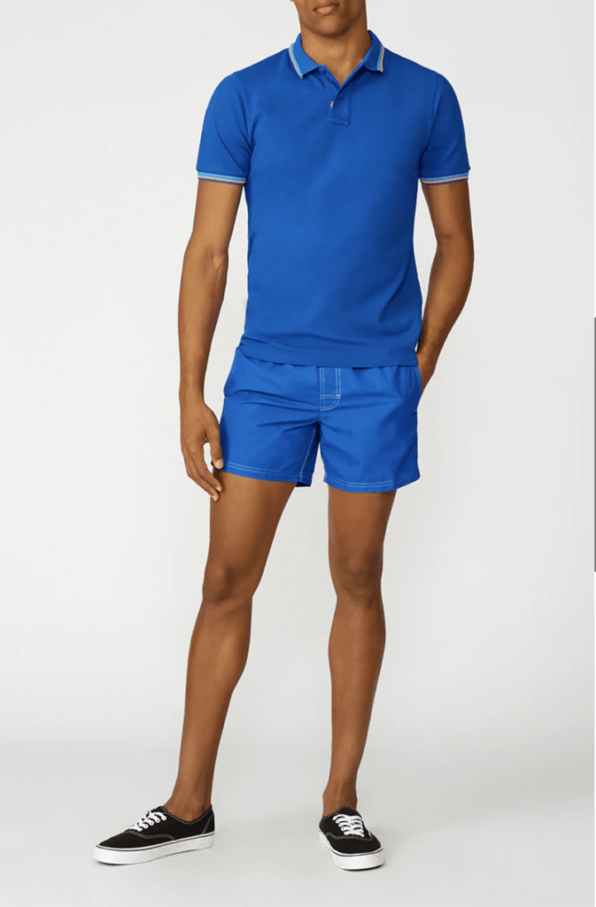 Brice Polo, coloris Electro Blue 01