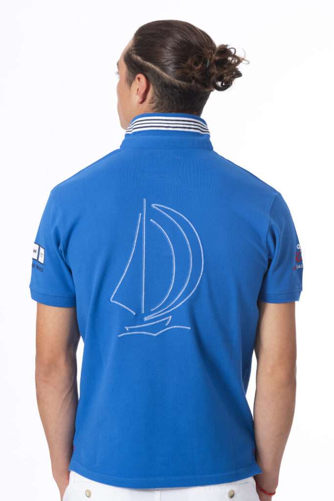 Polo Cassagne, coloris Bleu Roi