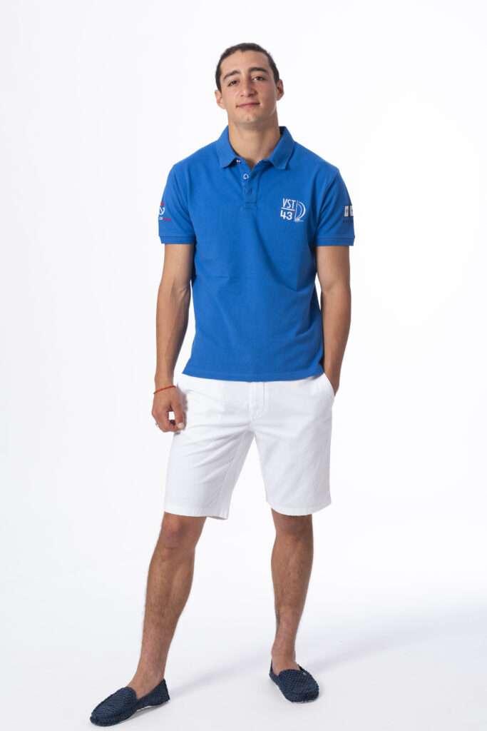 Polo Cassagne, coloris Bleu Roi