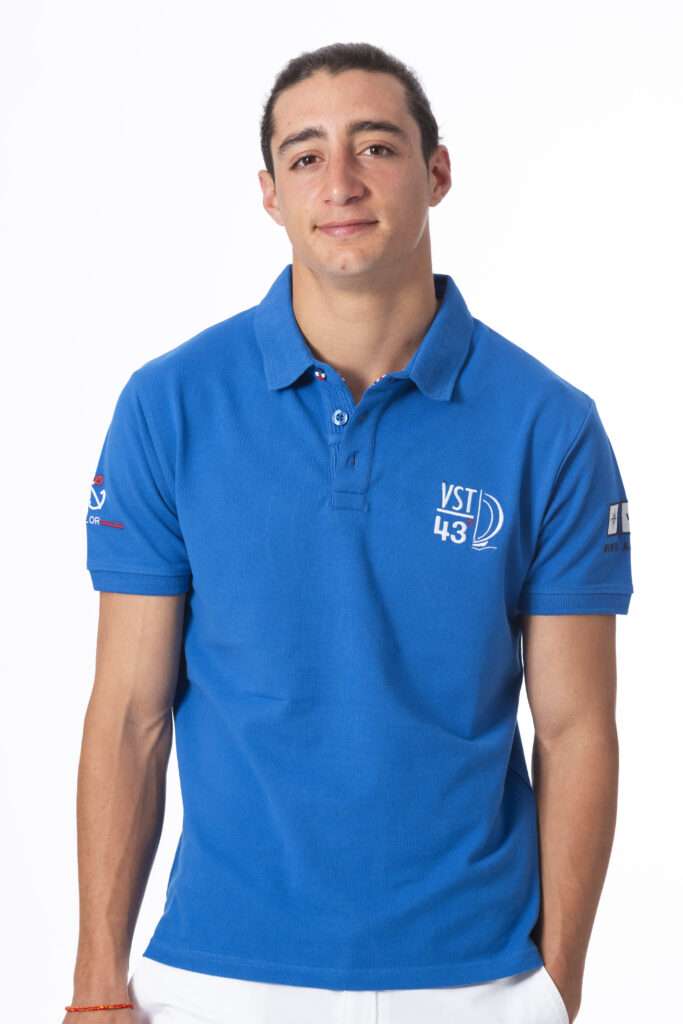 Polo Cassagne, coloris Bleu Roi