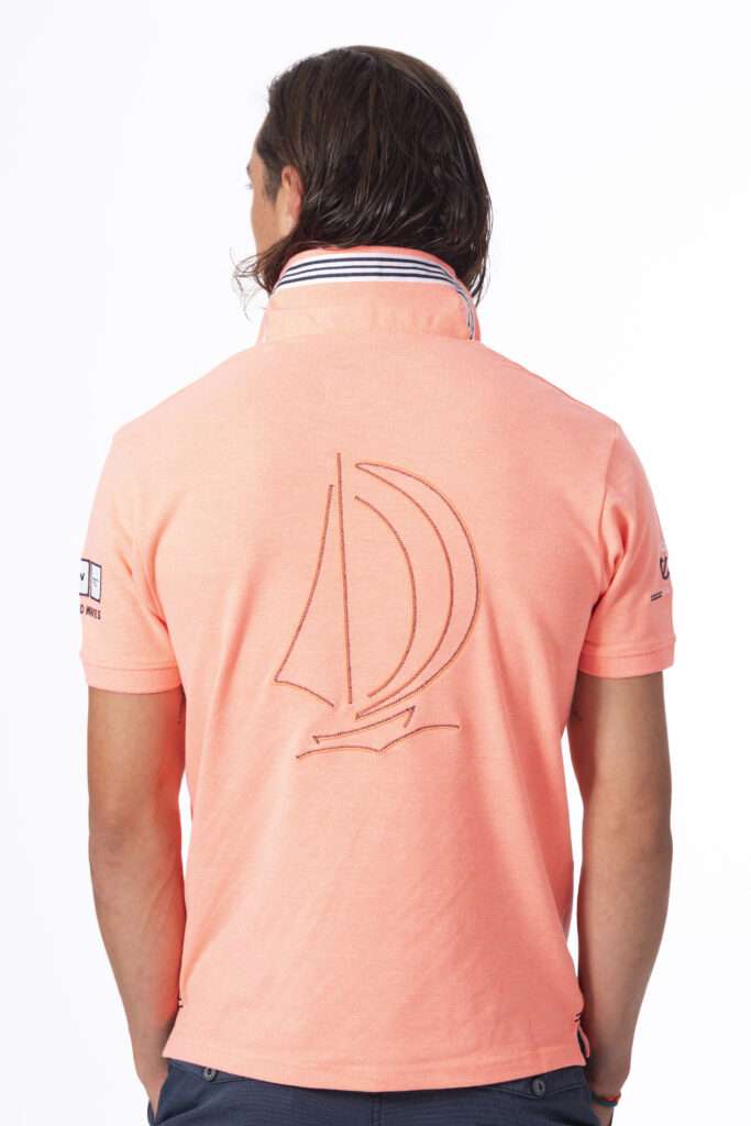 Polo Cassagne, coloris Fluo Orange