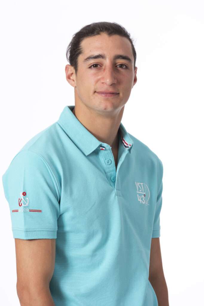 Polo Cassagne, coloris Blue Lagoon