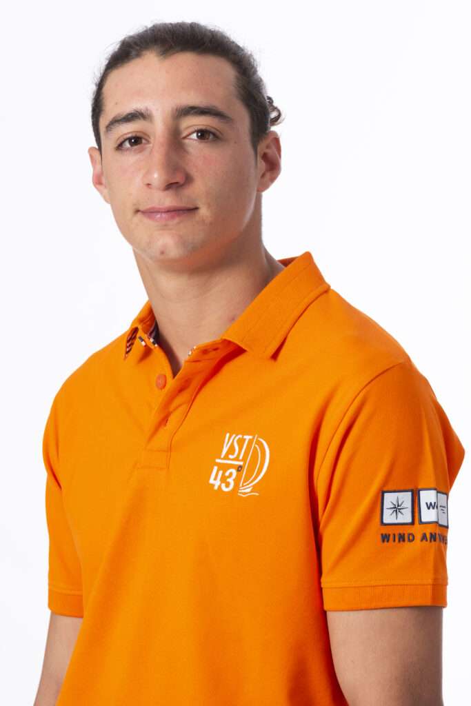 Polo Cassagne, coloris Orange
