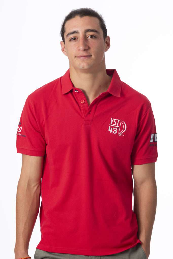 Polo Cassagne, coloris Rouge
