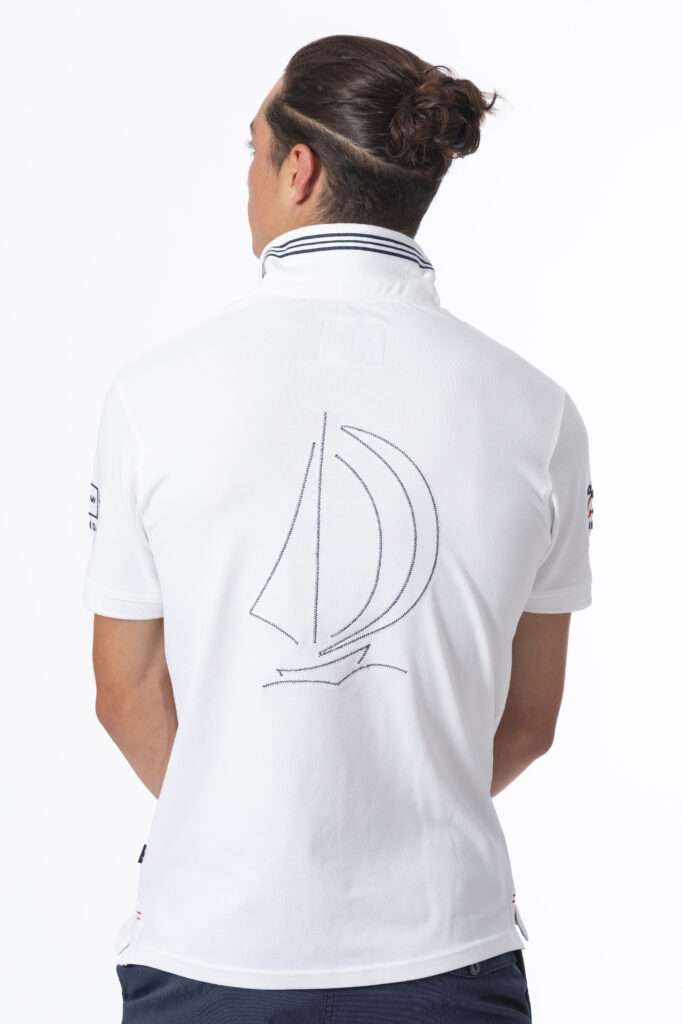 Polo Cassagne, coloris Blanc