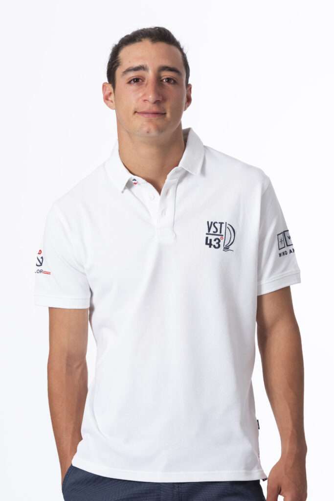 Polo Cassagne, coloris Blanc