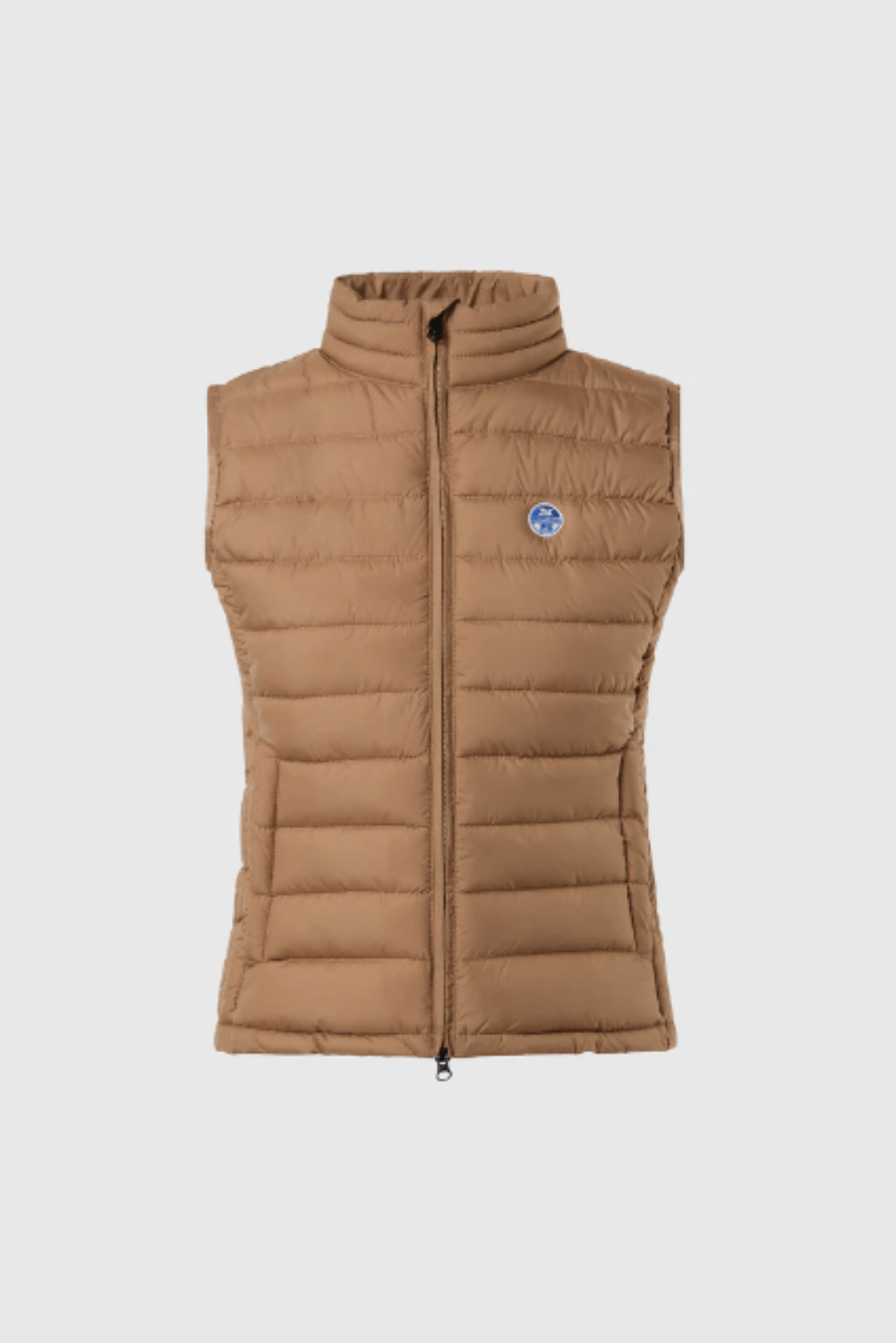 010003 GALIA VEST CAMEL FRONT