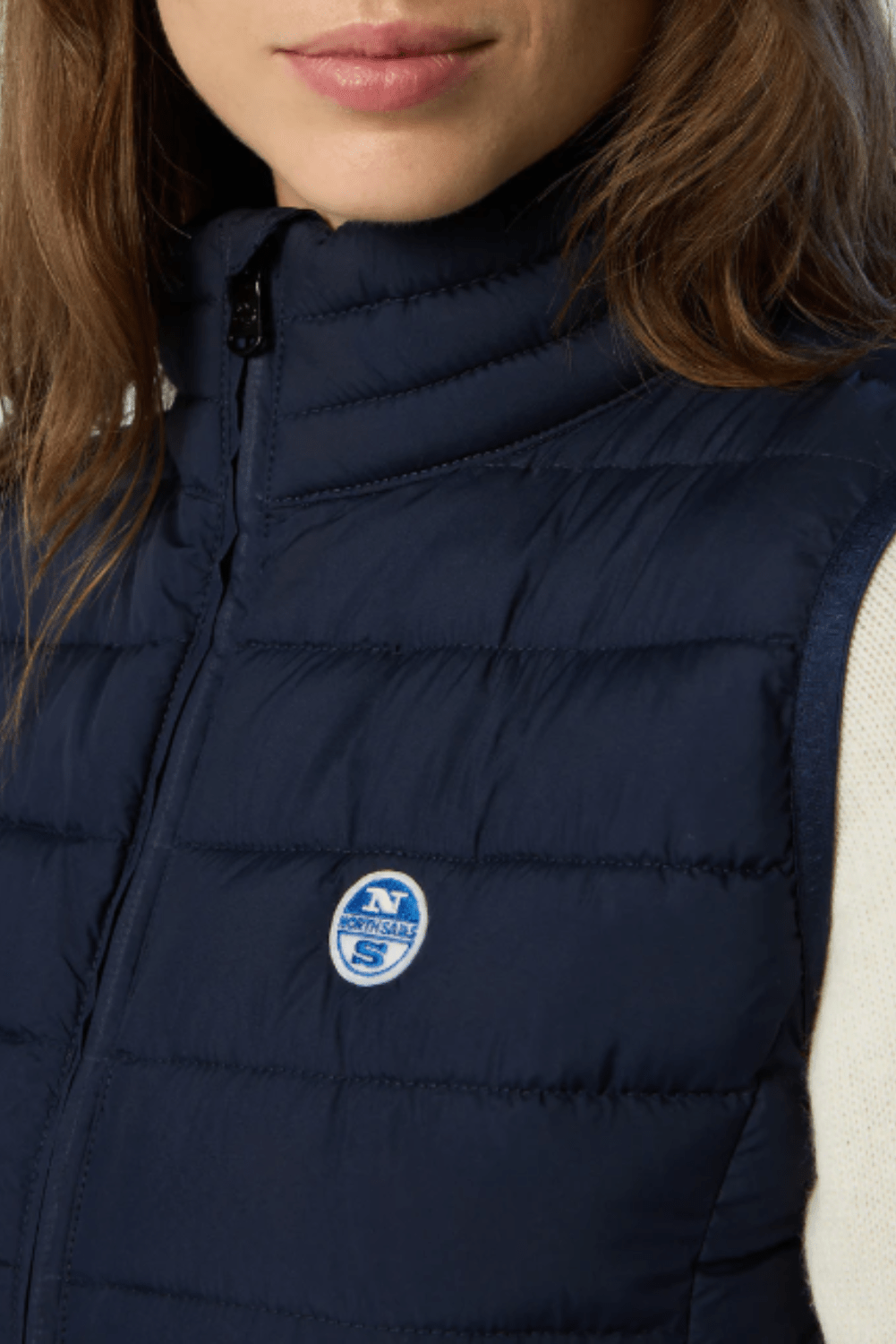 010003 GALIA VEST NAVY DETAIL1