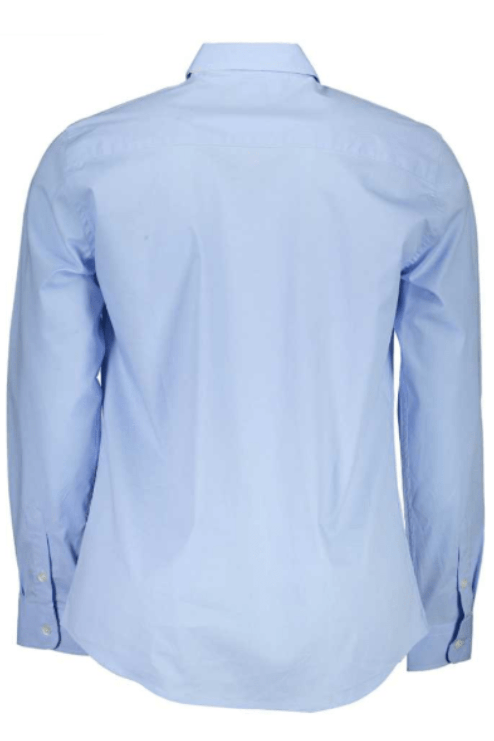 664075 chemise poplin stretch light blue dos