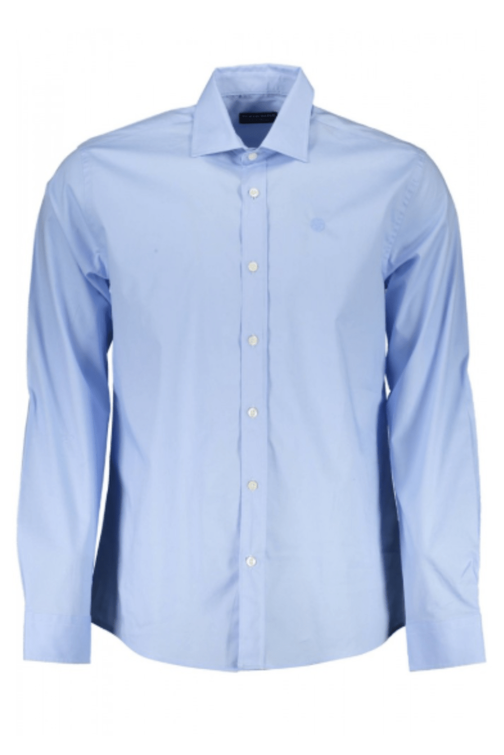 664075 chemise poplin stretch light blue front