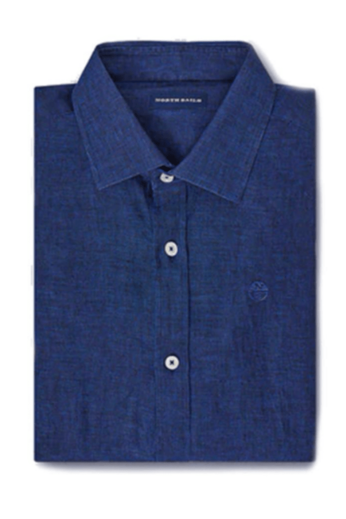CHEMISE POPELINE, coloris Navy Blue