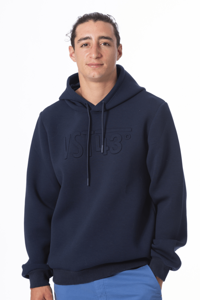 Sweat Capuche Eze, coloris Marine