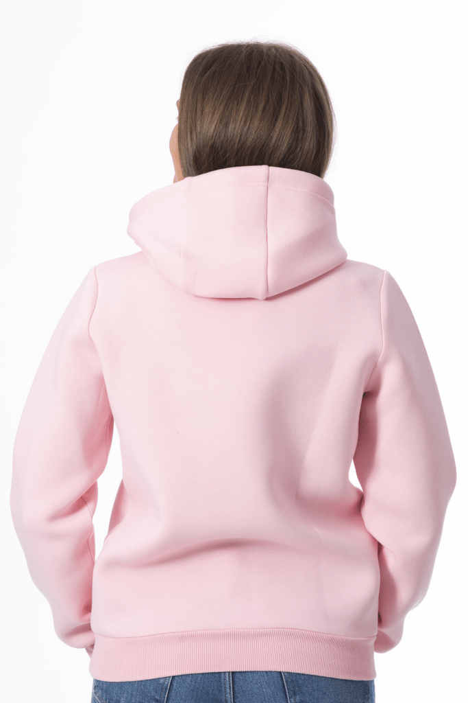 Sweat Capuche Eze, coloris Rose