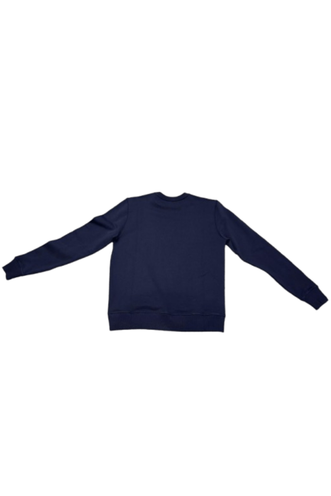 SWEATSHIRT COL ROND, coloris Navy Blue