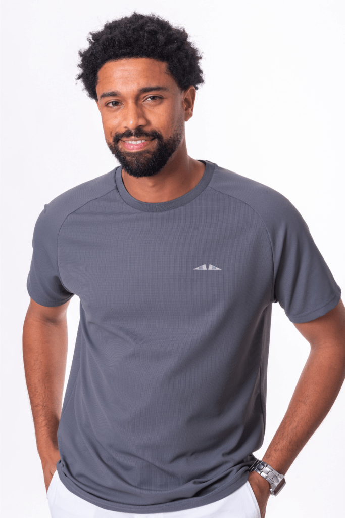 Romeo T-Shirt Tech, coloris Anthracite