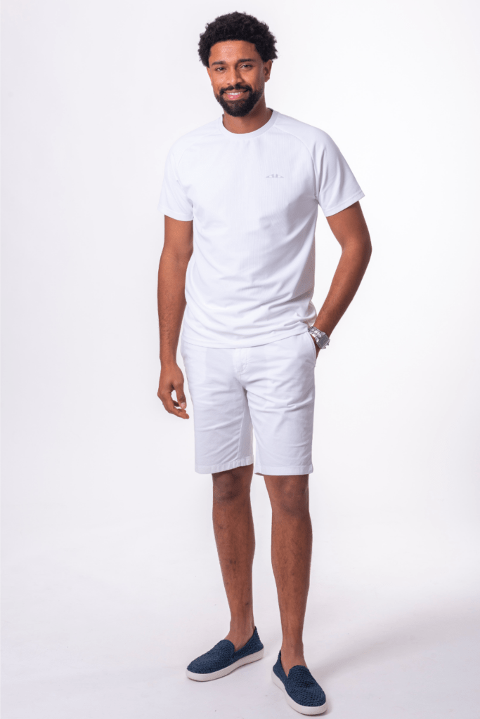 Romeo T-Shirt Tech, coloris Blanc