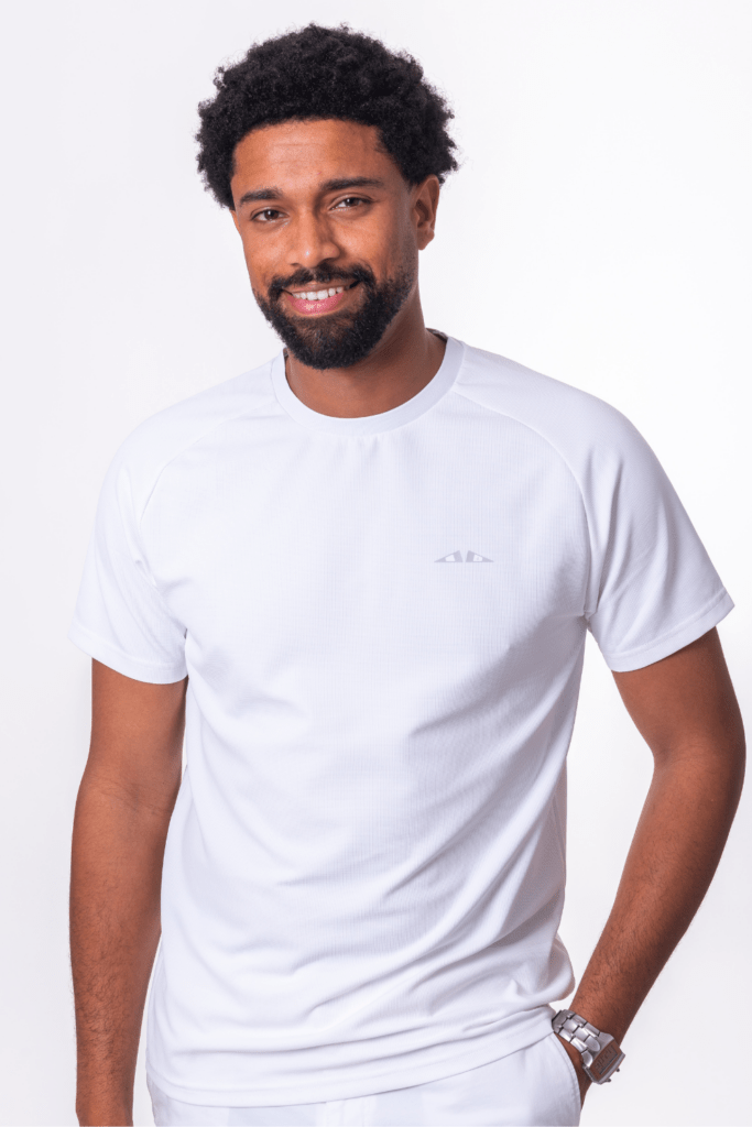 Romeo T-Shirt Tech, coloris Blanc