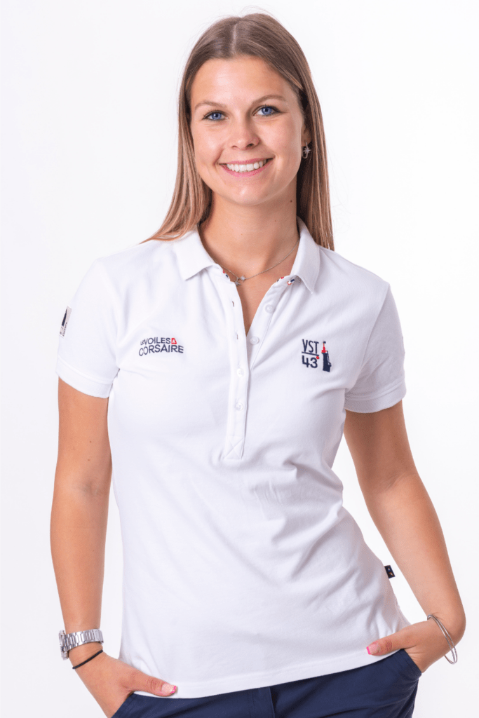 Solenn Polo Voiles Corsaire, coloris Blanc