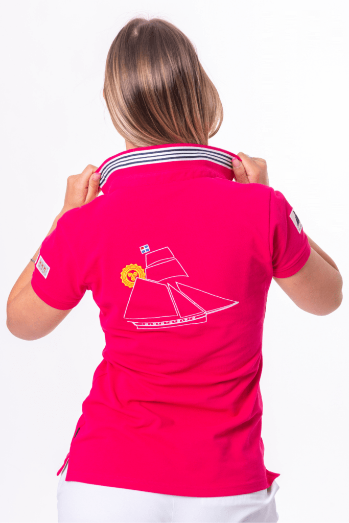 Solenn Polo Voiles Corsaire, coloris Fuchsia