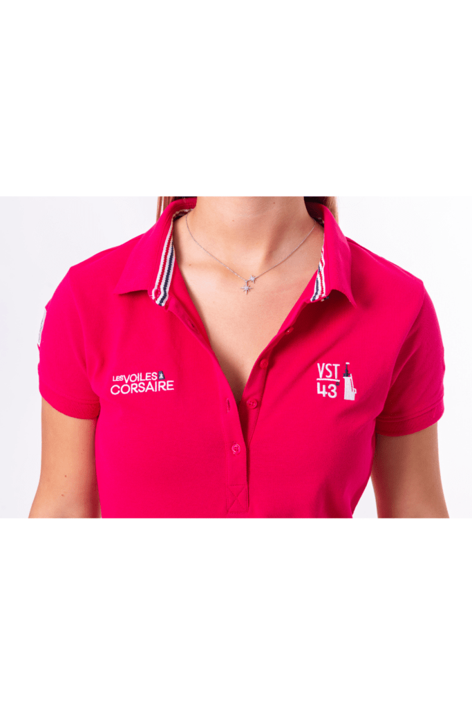 Solenn Polo Voiles Corsaire, coloris Fuchsia