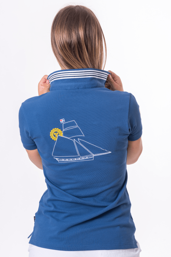 Solenn Polo Voiles Corsaire, coloris Dark Denim