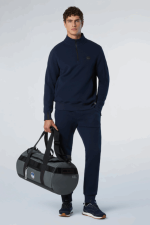 HALF ZIP SWEATER