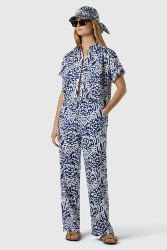 PANTALON IMPRIME, coloris Combo 1 C001