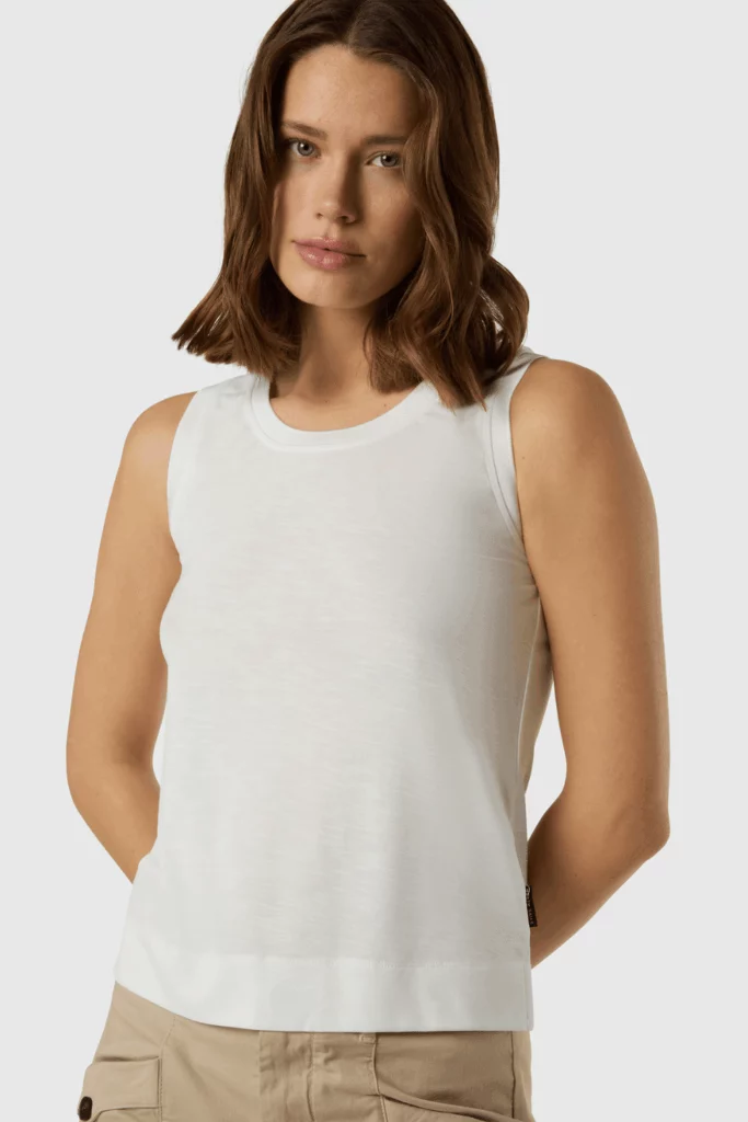 DEBARDEUR JERSEY, coloris Marshmallow