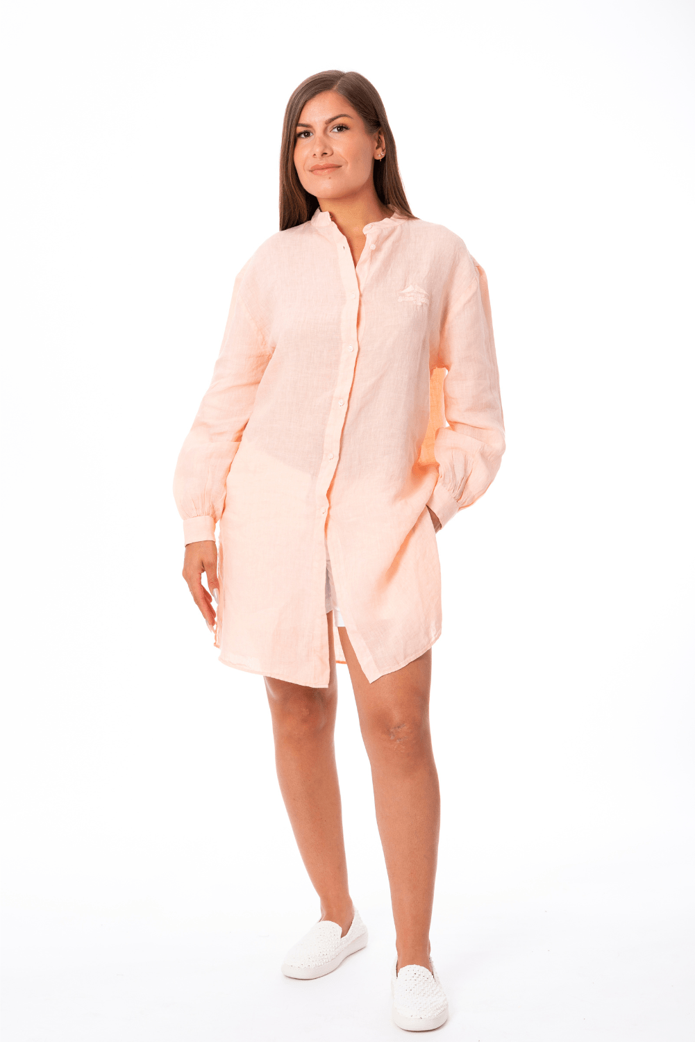 597002-lvdst26-robe-femme-0188-coral-pink-face1