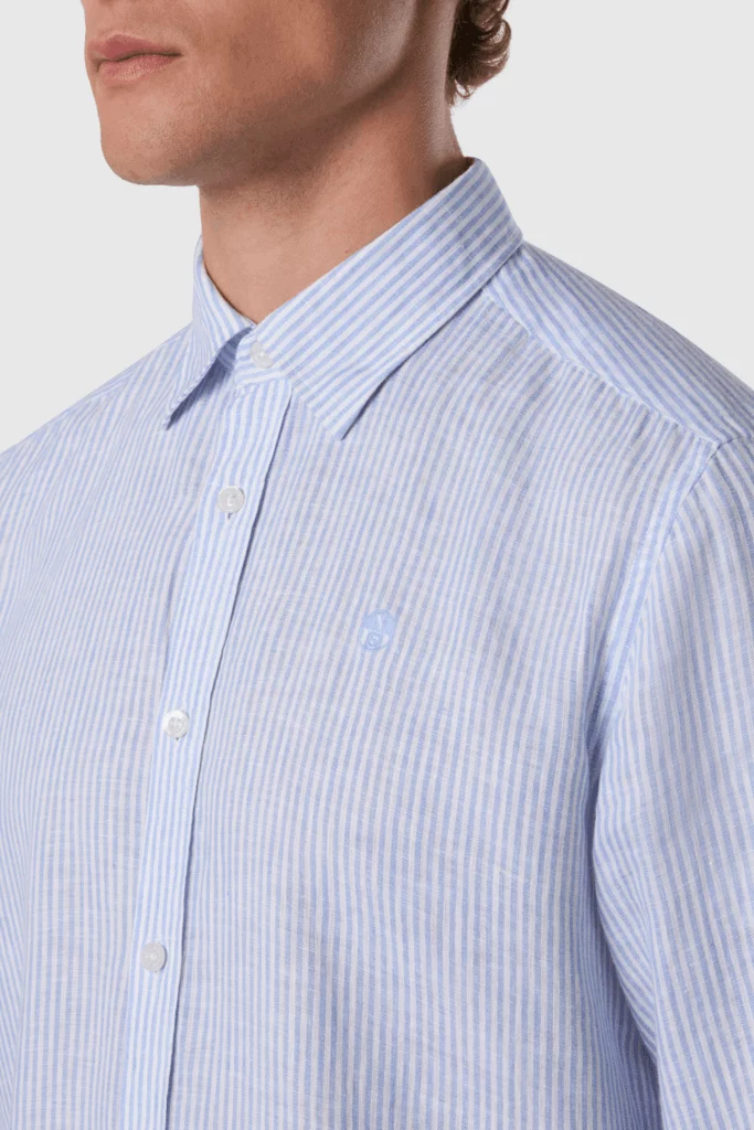 CHEMISE LIN RAYE, coloris Combo 1 C001