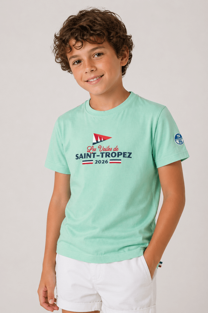 T Shirt Kids 26, coloris Cabbage