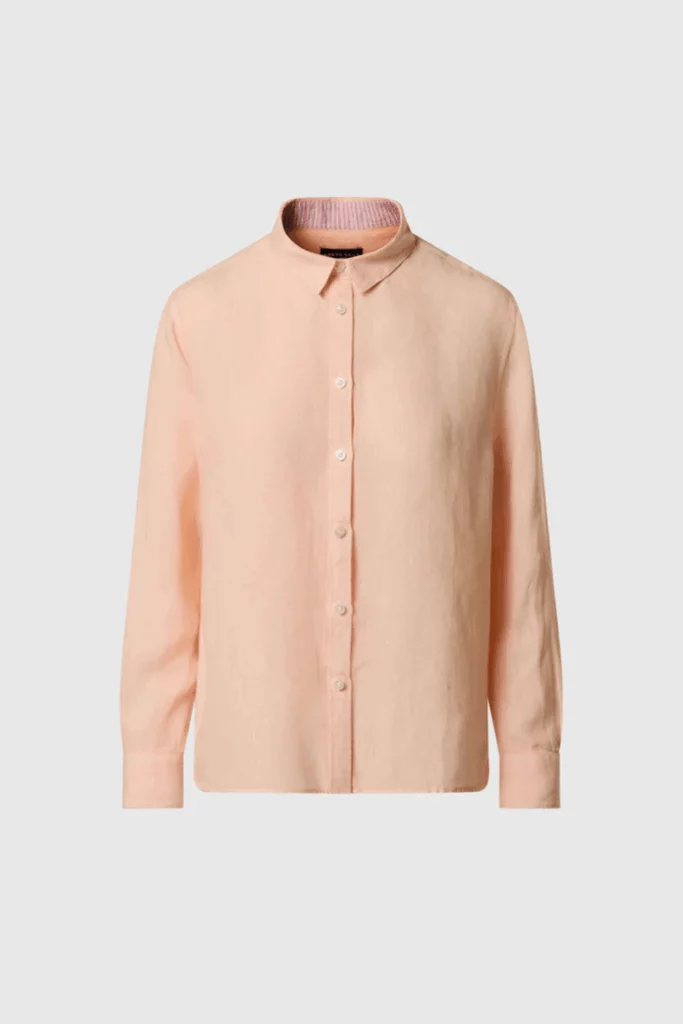 SHIRT LONG SLEEVE, coloris Coral Haze