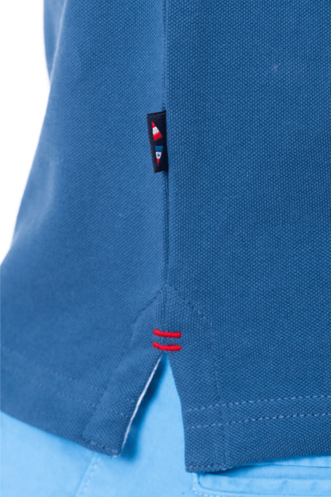 Polo Cassagne, coloris Denim