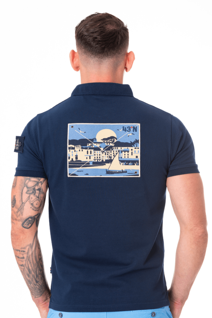 LEO polo Esprit Sud, coloris Navy