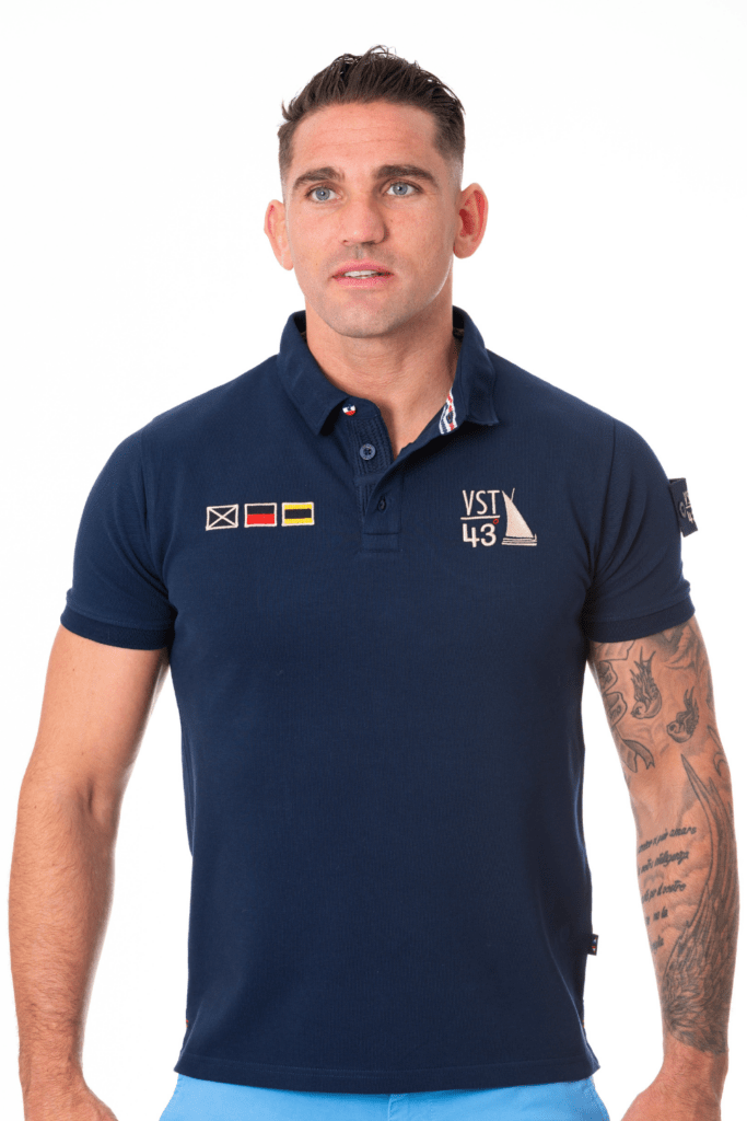 LEO polo Esprit Sud, coloris Navy