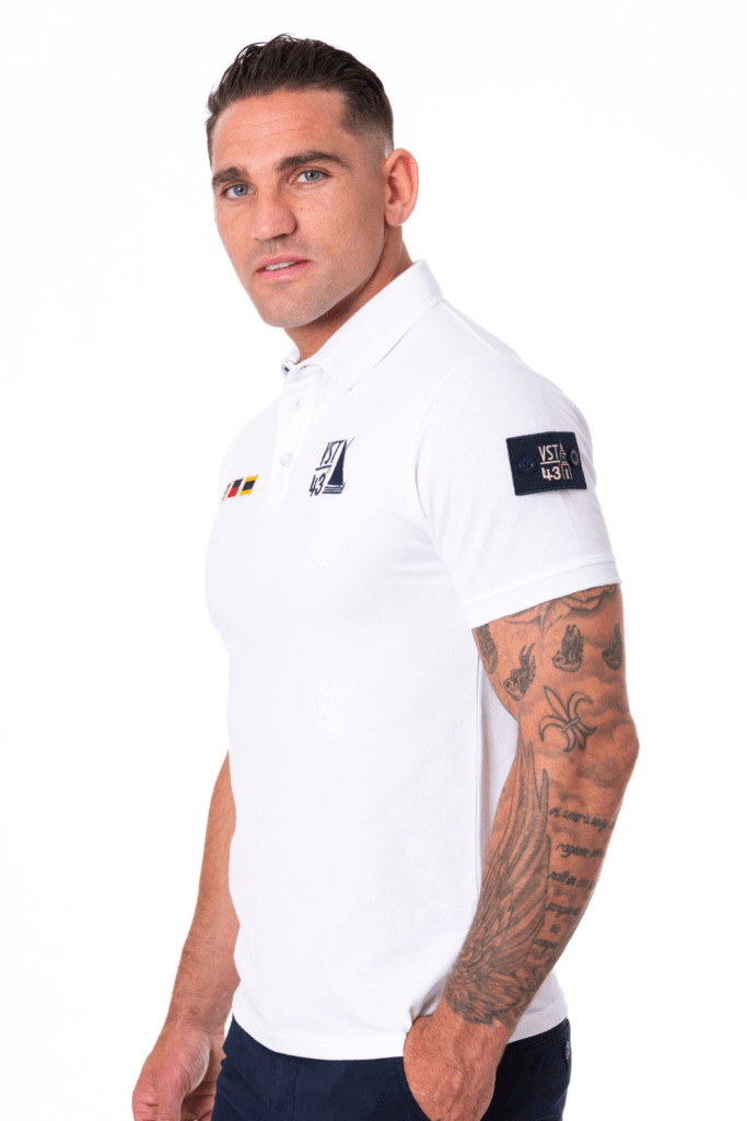 LEO polo Esprit Sud, coloris Blanc